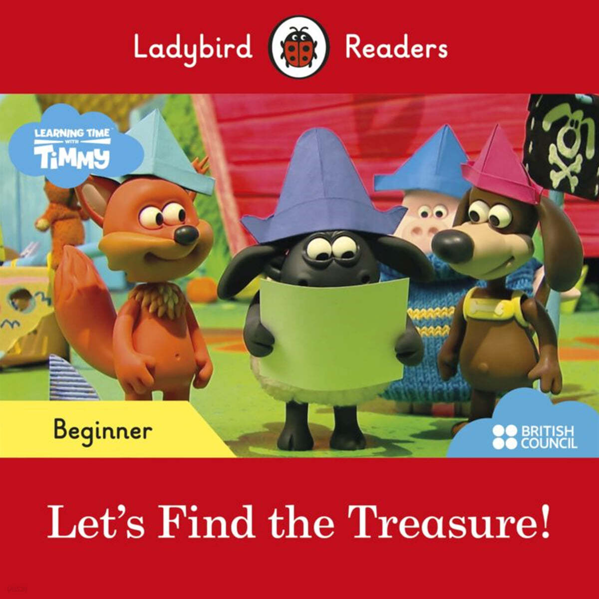 Ladybird Readers Beginner : Timmy Time - Let's Find the Treasure!
