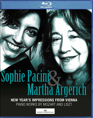 Martha Argerich / Sophie Pacini Ʈ: ҳŸ K448 / Ʈ:  ־ ȸ S.418 (New Year's Impressions From Vienna) 