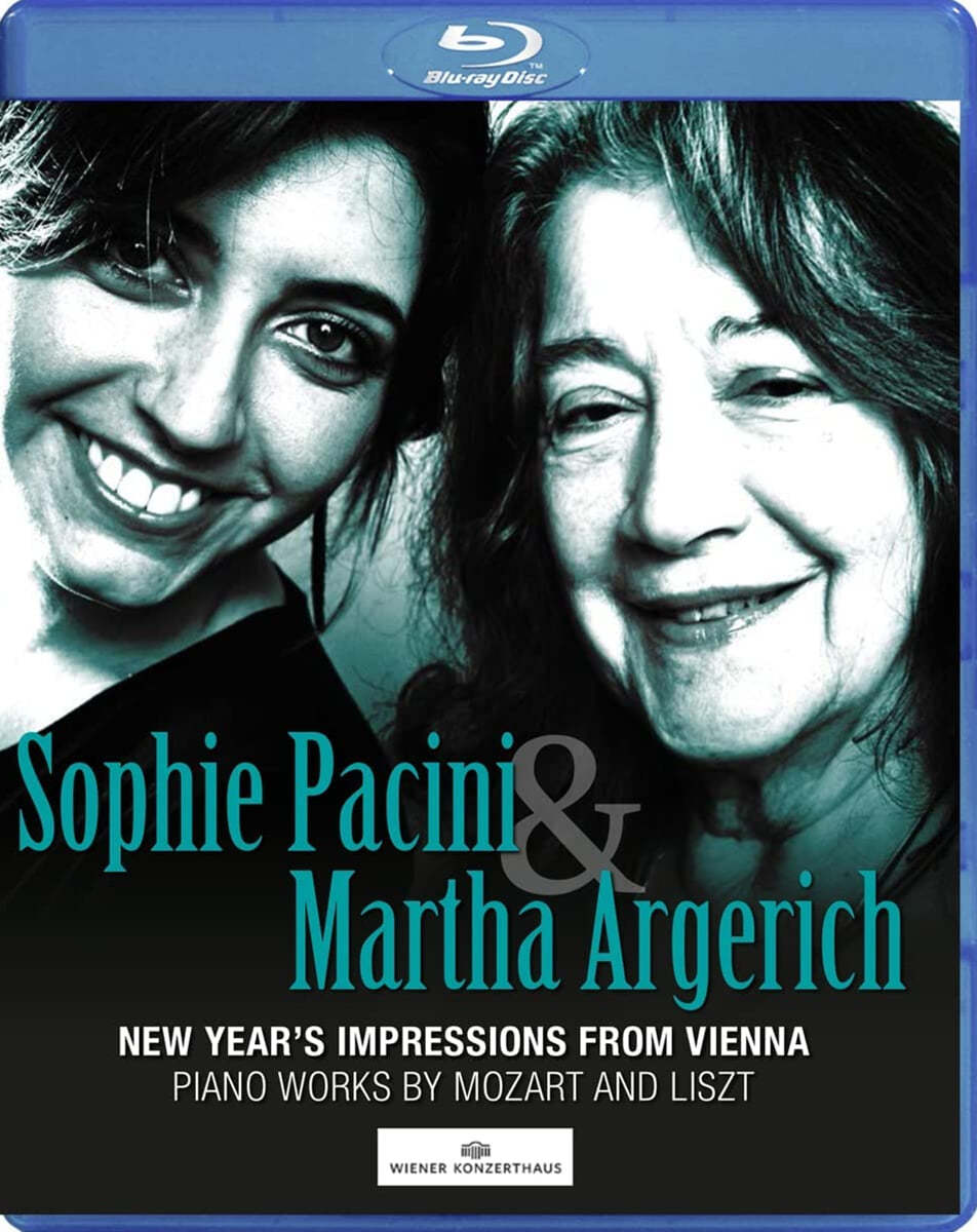Martha Argerich / Sophie Pacini 모차르트: 소나타 K448 / 리스트: 돈 주안의 회상 S.418 (New Year&#39;s Impressions From Vienna) 