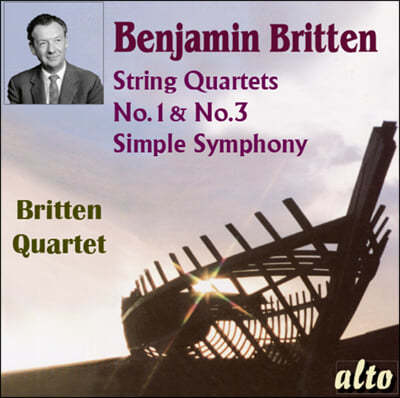 The Britten Quartet 긮ư:   1, 3 (Britten: String Quartets, Simple Symphony)