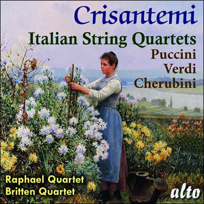 푸치니 / 케루비니 / 베르디: 현악 사중주 (Crisantemi: Italian String Quartets)