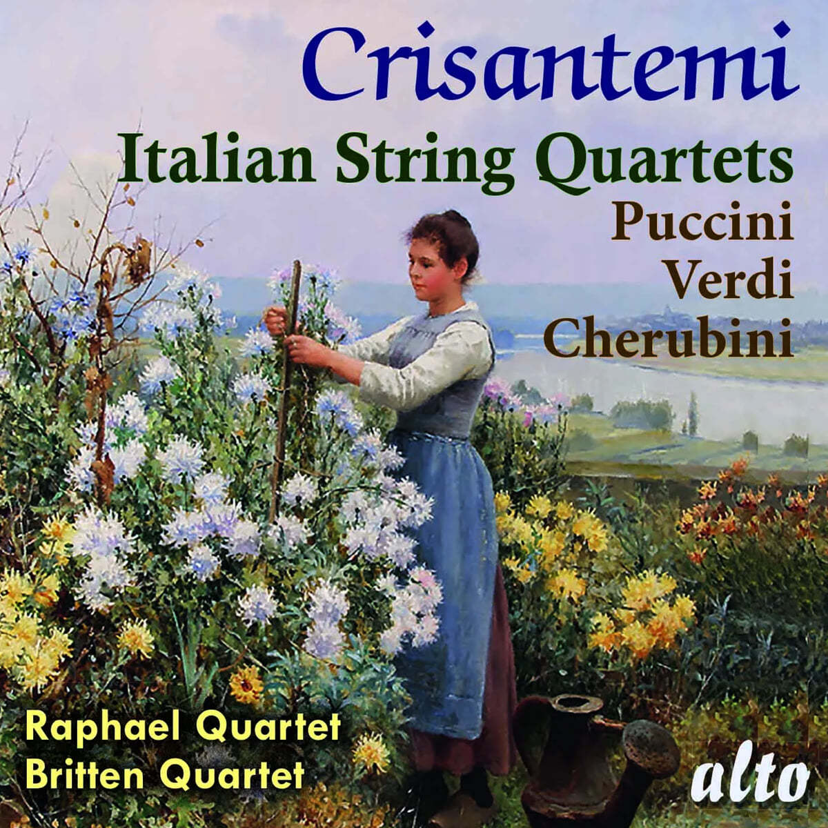 푸치니 / 케루비니 / 베르디: 현악 사중주 (Crisantemi: Italian String Quartets)