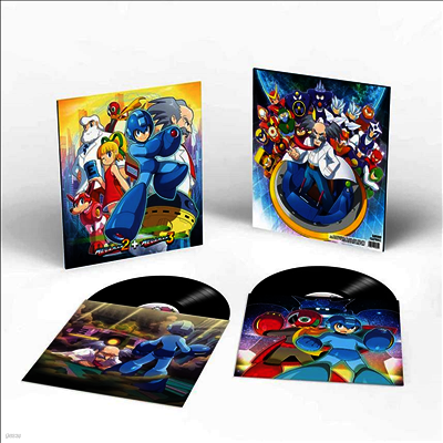 Capcom Sound Team — Mega Man 2&3 (록맨 2&3) (Original Game Soundtrack) 앨범 커버