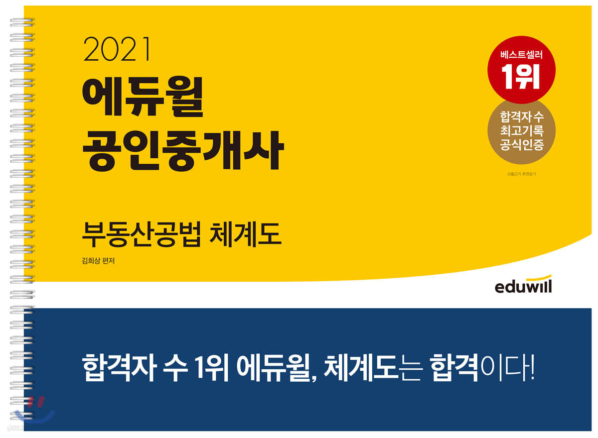 2021 에듀윌 공인중개사 부동산공법 체계도