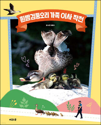 비글스쿨 흰뺨검둥오리 가족 이사 작전