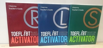 TOEFL iBT ACTIVATOR Reading-Advanced / 세권 실사진 꼭 참조