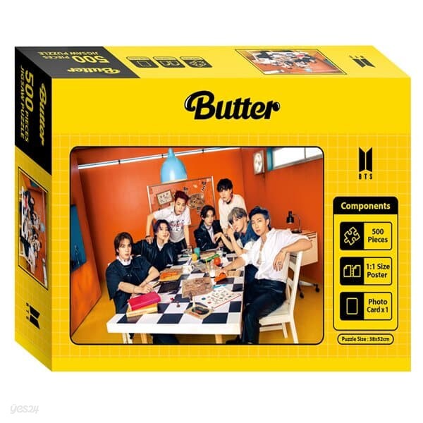 BTS 버터 직소퍼즐 방탄소년단 정품 500피스 BUTTER 1