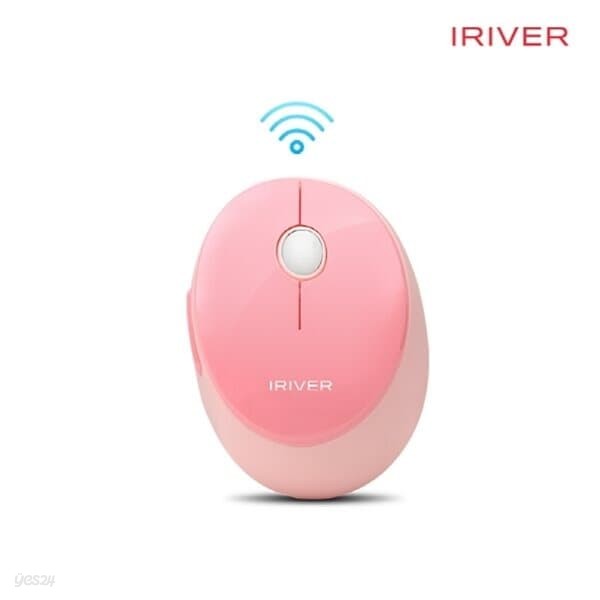 아이리버 EQwear-QV7 핑크 무소음 무선 버티컬 마우스