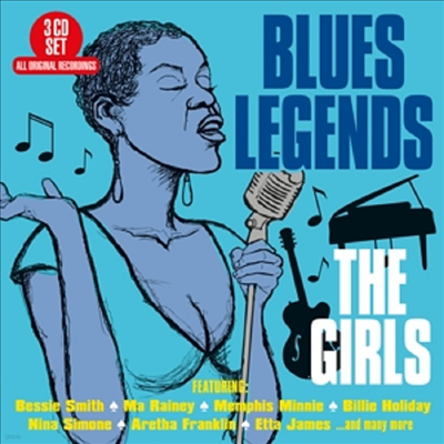 Various Artists - Blues Legends: The Girls (Digipack)(3CD)