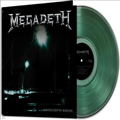 Megadeth — Unplugged In Boston 앨범 커버