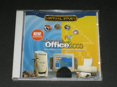 버츄얼 스터디 Virtual study버츄얼 스터디 Virtual study 마이크로소프트 오피스 2000 파워포인트 워드 - 실리콘 미디어 CD-ROM  - 실리콘 미디어 CD-ROM