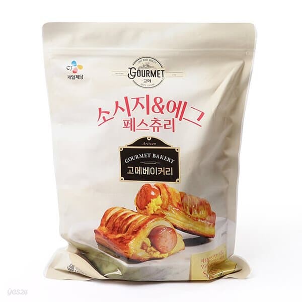 [CJ]고메 베이커리 소시지 에그 페스츄리 소시지빵 100g x 9개