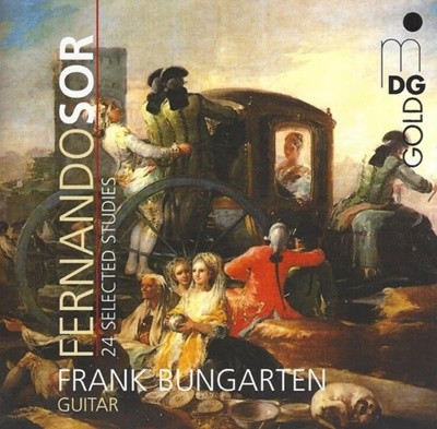 Fernando Sor(소르) - 24 Selected Studies : Frank Bungarten (프랑크 붕가르텐)24 Selected Studies(gold cd)(독일발매)