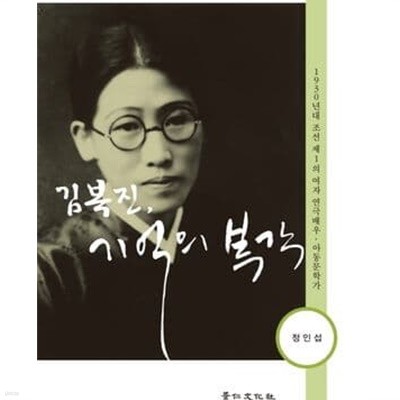 김복진, 기억의 복각 : 1930년대 조선 제1의 여자 연극배우, 아동문학가 