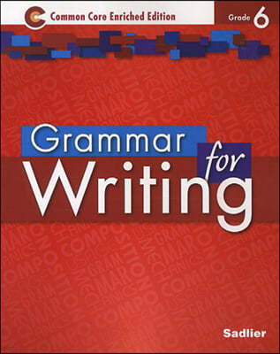 Grammar for Writing (enriched) Student Book Red (G-6)