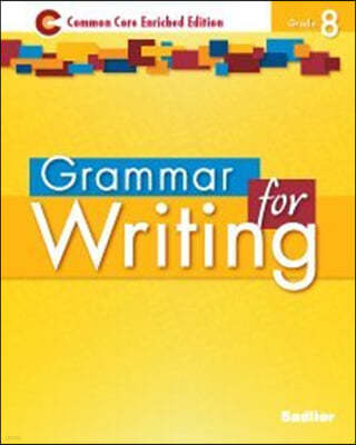 Grammar for Writing (enriched) Student Book Yellow (G-8)