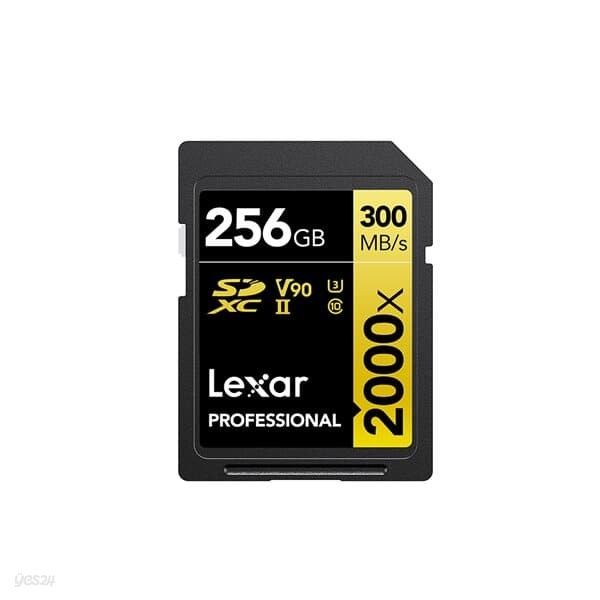 [렉사] 공식판매원 SD카드 2000배속 UHS-II 급 256GB