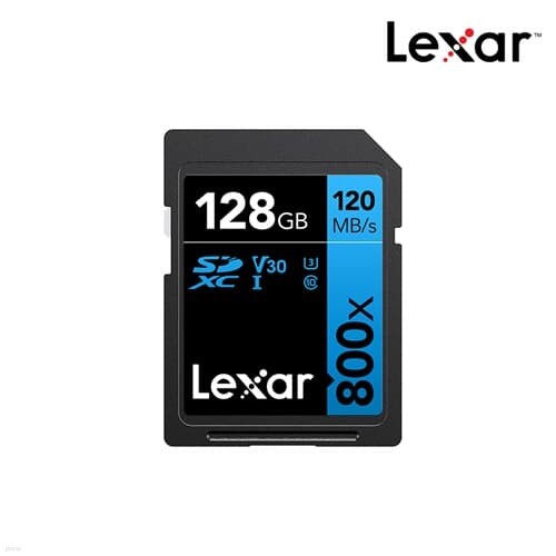 [렉사] 공식판매원 SD카드 800x UHS-I 급 128GB