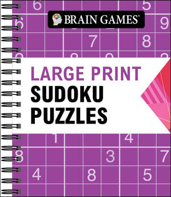 Brain Games - Large Print Sudoku Puzzles (Arrow)