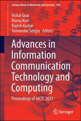 Advances in Information Communication Technology and Computing: Proceedings of Aictc 2021