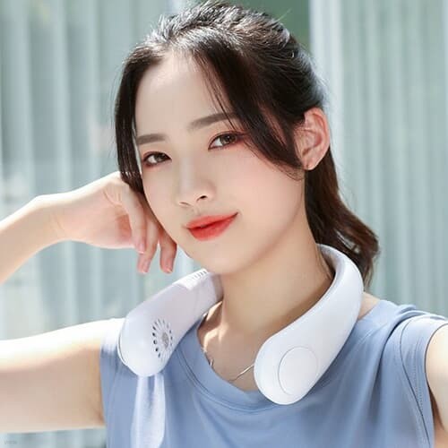 [브리즈홈]쿨윈드 USB 넥밴드 선풍기