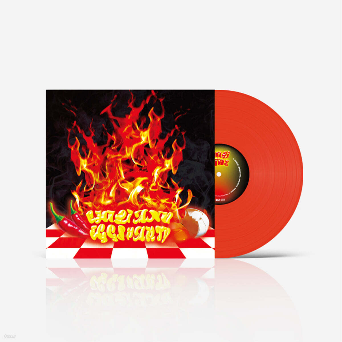 패닉버튼 디깅플레이트 Vol. 9 - Chili And Eggs Party [레드 오렌지 컬러 LP]