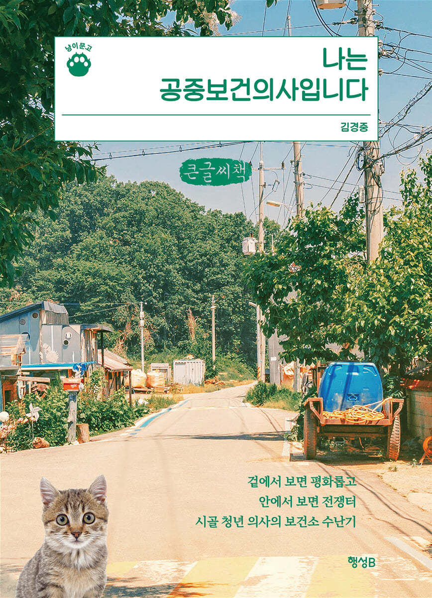 나는 공중보건의사입니다 (큰글씨책)