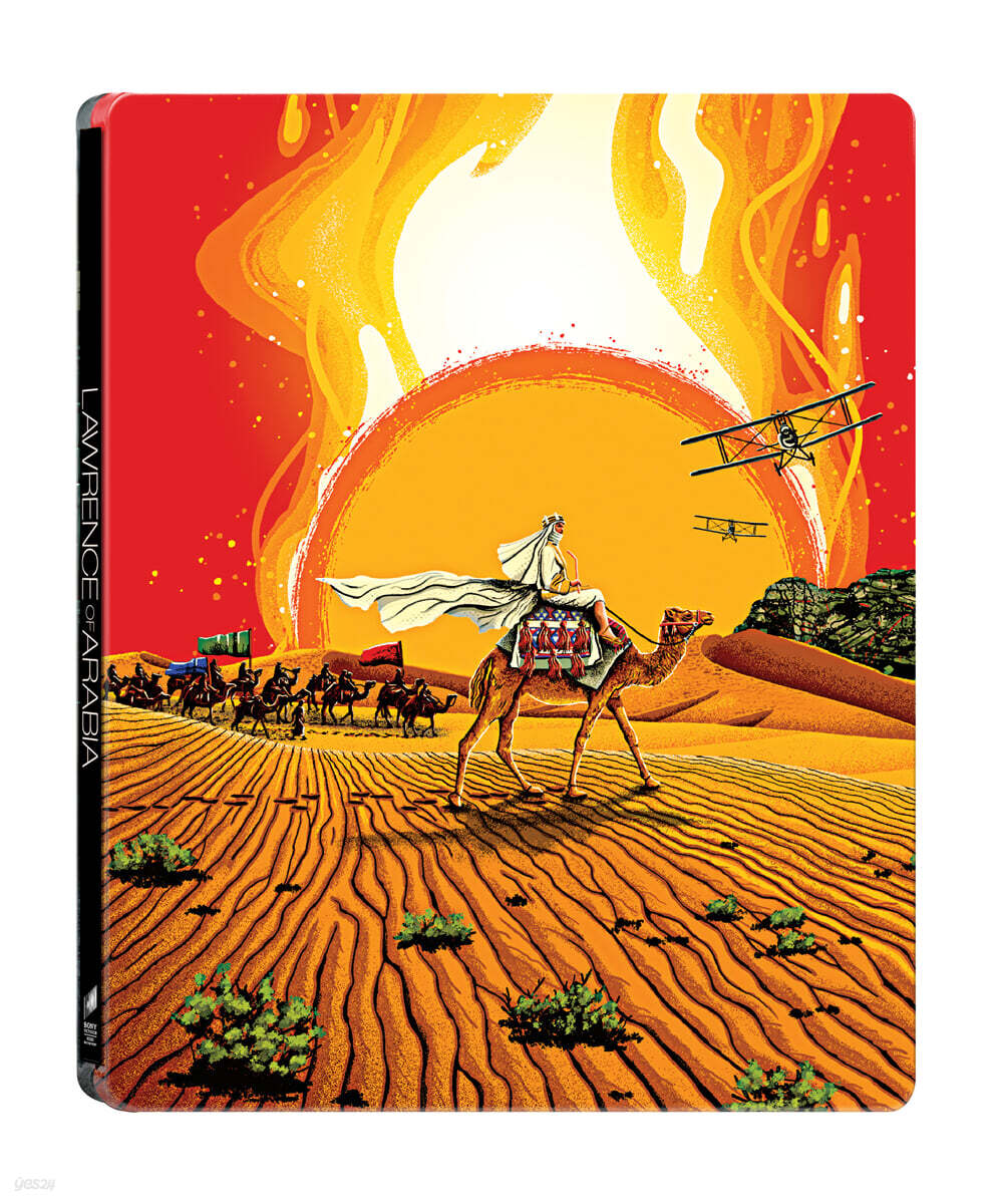 아라비아의 로렌스 (4Disc, 4K UHD+BD 스틸북 한정판) : 블루레이