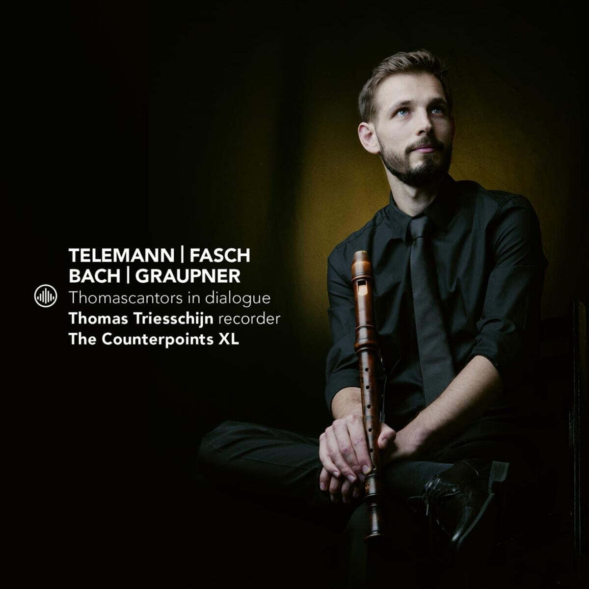Thomas Triesschijn 텔레만: 서곡-모음곡 / 그라우프너: 리코더 협주곡 / 바흐: 협주곡 BWV 1053R 외 (Thomascantors in dialogue)