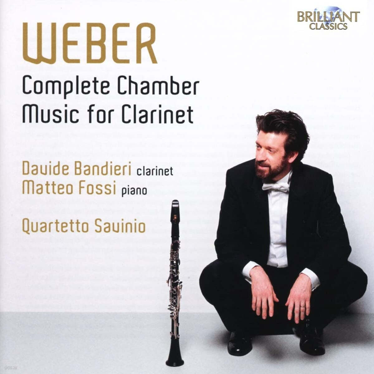 Davide Bandieri 베버: 클라리넷 실내악곡집 모음 (Weber: Complete Chamber Music for Clarinet) 