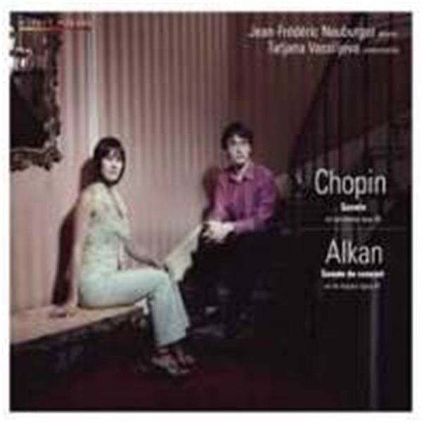 Tatjana Vassiljeva, Jean-Frederic Neuburger / 쇼팽 & 알캉 : 첼로 소나타 (Digipack/수입/MIR107)