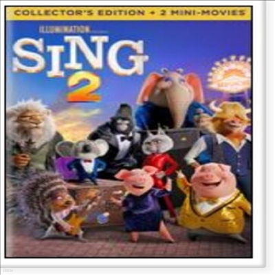 Sing 2 (2Դ)(ڵ1)(ѱ۹ڸ)(DVD)