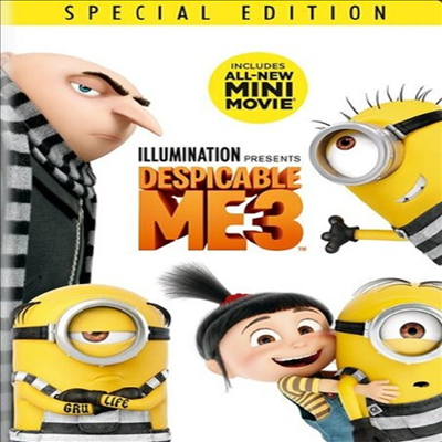 Despicable Me 3 (۹ 3)(ڵ1)(ѱ۹ڸ)(DVD)
