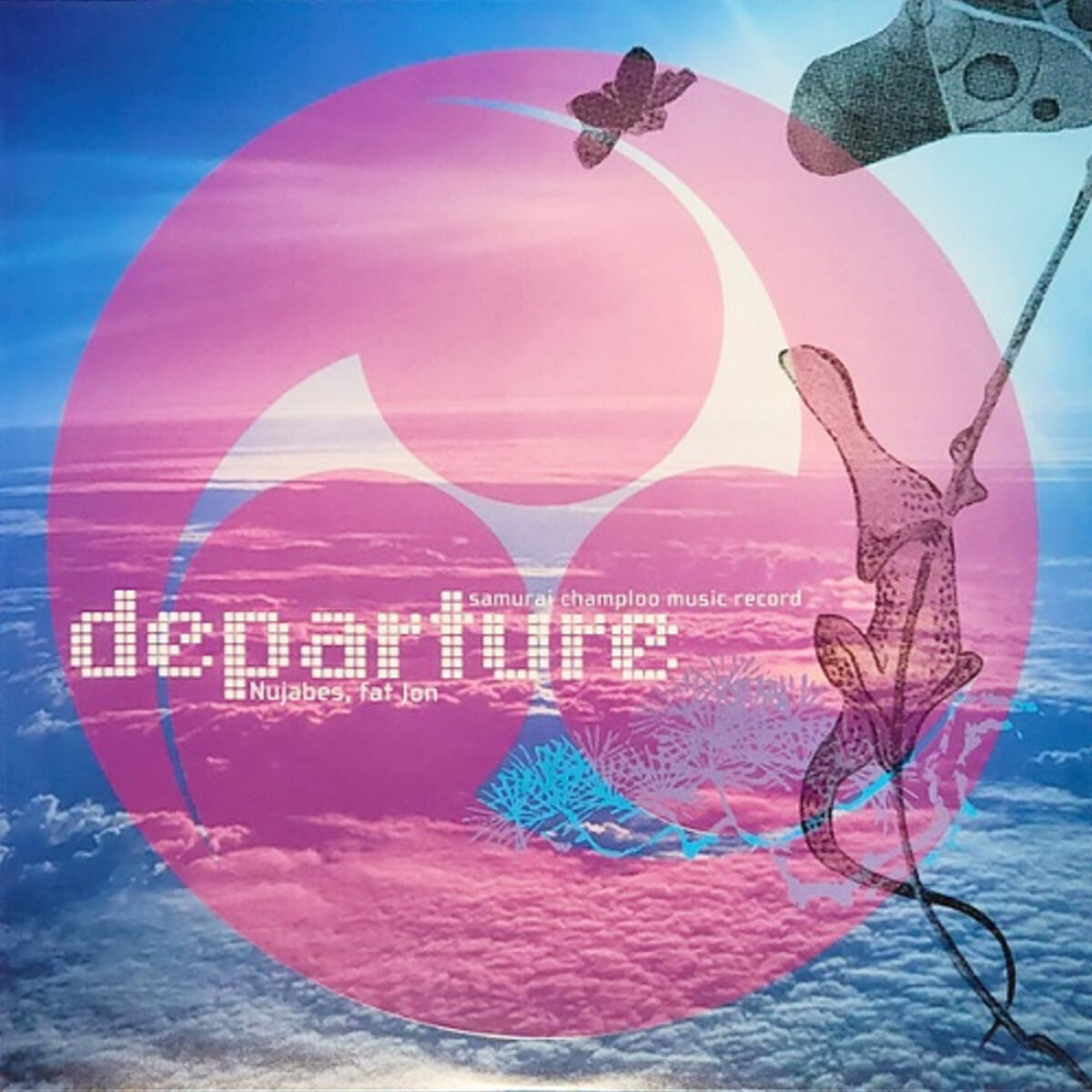 사무라이 참프루 애니메이션 음악 - 디파쳐 (Samurai Champloo Music Record: Departure Original Soundtrack by Nujabes, fat jon) [2LP]