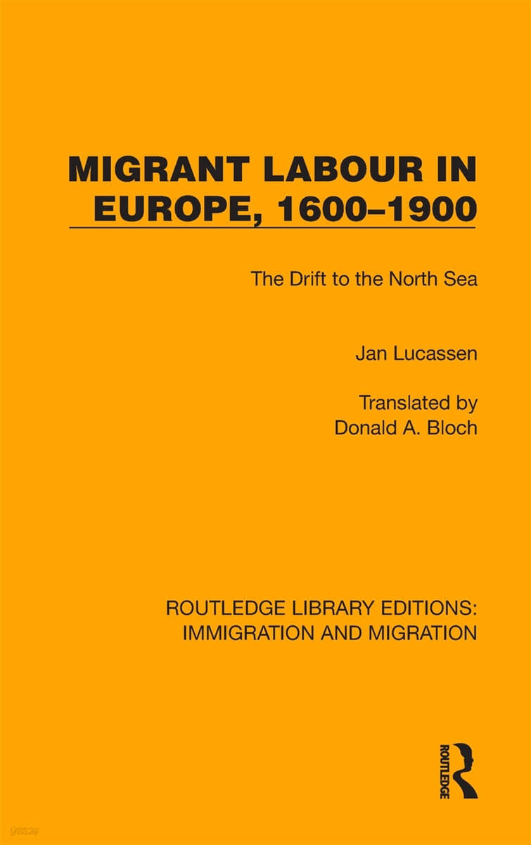 Migrant Labour in Europe, 1600–1900