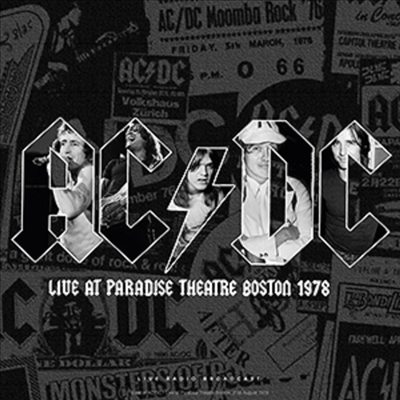 AC/DC - Best Of Live At Paradise Theatre Boston 1978 (Vinyl LP)