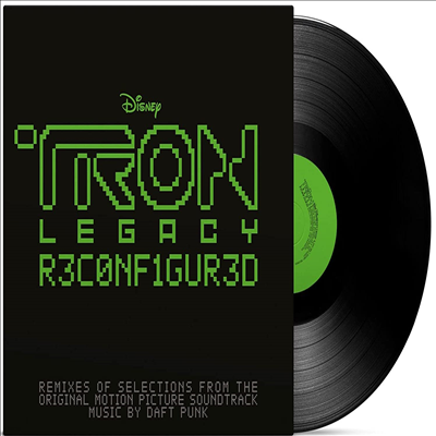 Daft Punk - Tron Legacy: Reconfigured (Ʈ) (Soundtrack)(180g 2LP)