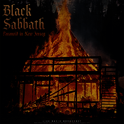 Black Sabbath — Paranoid In New Jersey 앨범 커버