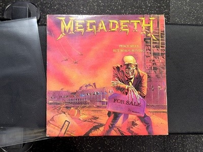 ( LP) MEGADETH (ް) - PEACE SELLS...BUT WHO'S BUYING