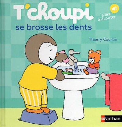 Tchoupi se brosse les dents