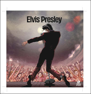 엘비스 프레슬리 (Elvis Presley Illustrated by Fred Beltran) [포스터]