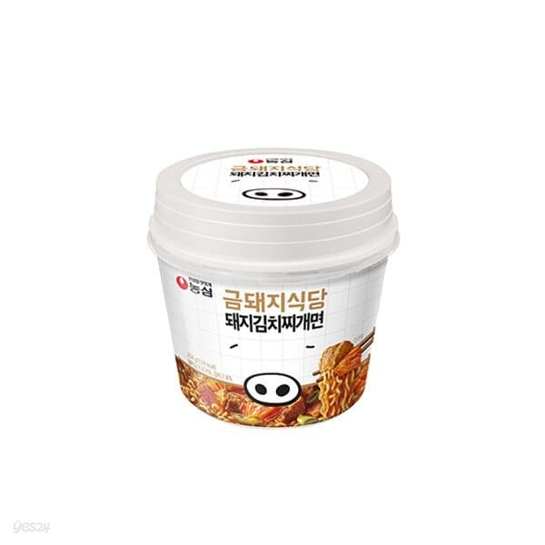 [농심]금돼지식당 돼지김치찌개면 254g