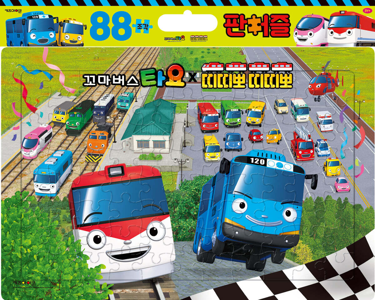 띠띠뽀 타요 & 띠띠뽀 판퍼즐 (88조각)