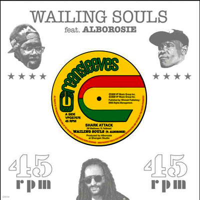 Wailing Souls — Shark Attack / Shark Attack Dub 앨범 커버