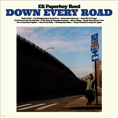 Eli Reed Paperboy — Down Every Road (MP3 Download) 앨범 커버