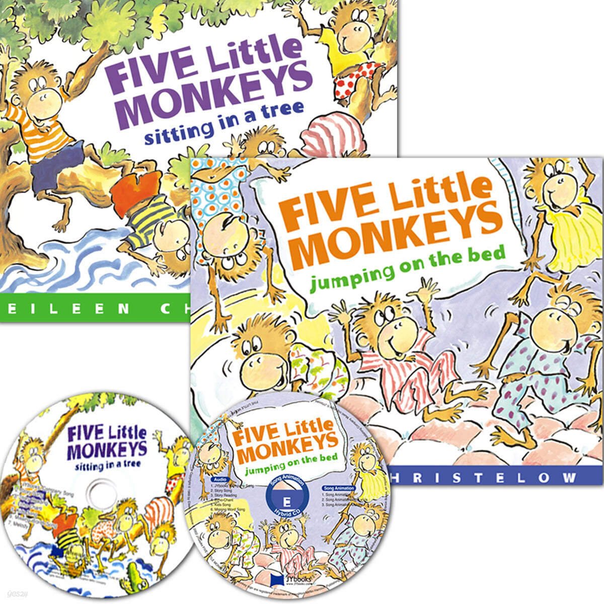 [노부영]Five Little Monkeys 베스트 2종 (CD포함)