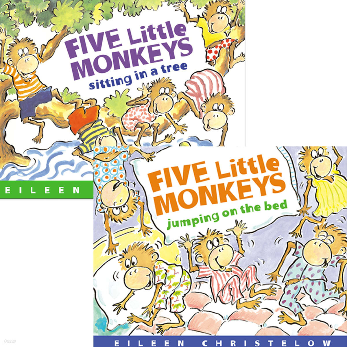 [노부영]Five Little Monkeys 베스트 2종 (CD미포함)