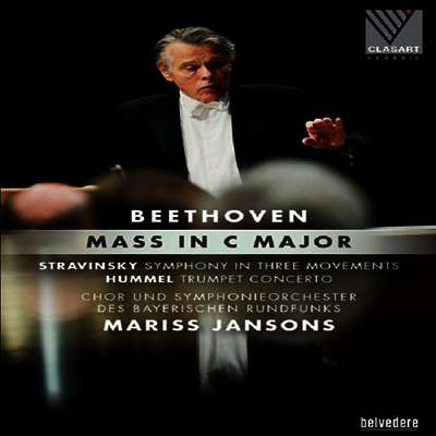 베토벤: 미사 C 장조 & 훔멜: 트럼펫 협주곡 (Beethoven: Mass in C Major & Hummel: Trumpet Concerto) (한글자막)(Blu-ray) (2018) - Mariss Jansons