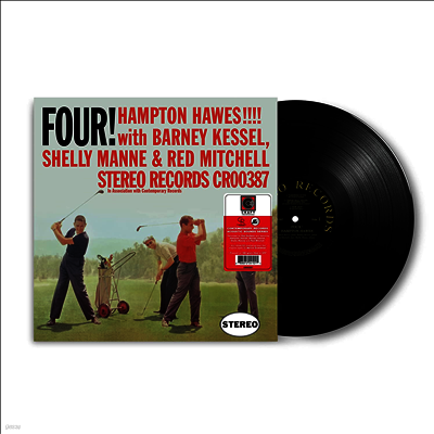 Hampton Hawes — Four! (Contemporary Records Acoustic Sounds Series) 앨범 커버