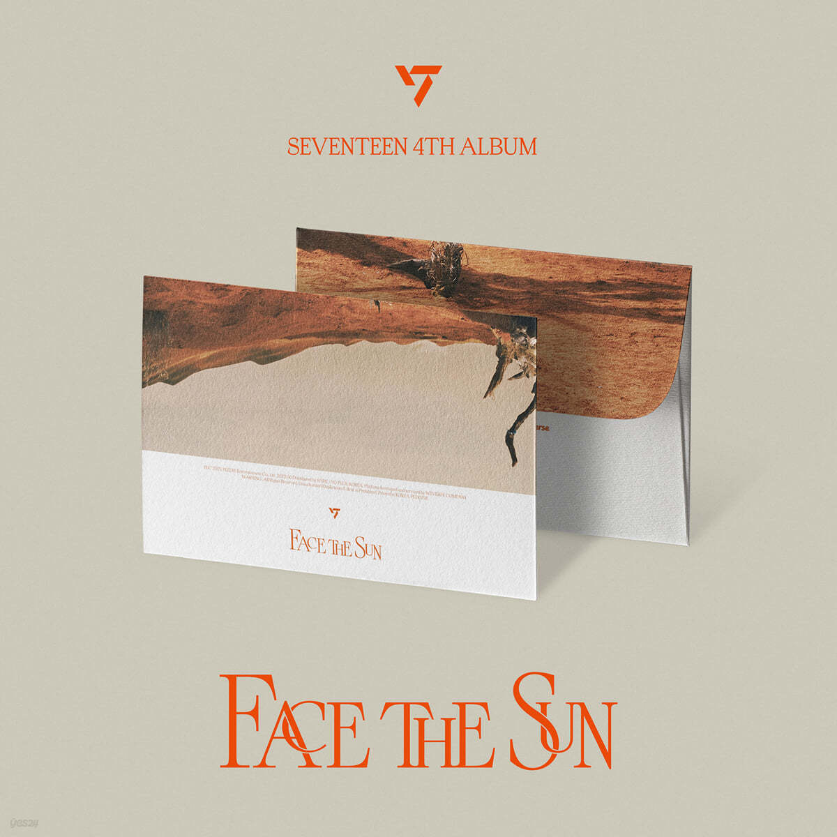 세븐틴 (SEVENTEEN) - 4집 &#39;Face the Sun&#39; [Weverse Albums ver.] [랜덤 발송]